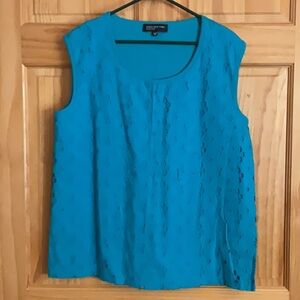 Woman’s sleeveless blouse